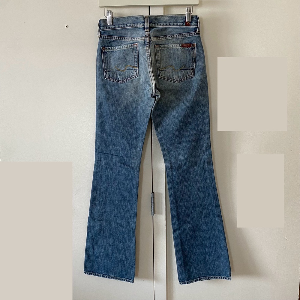 7 For All Mankind Indigo Denim Jeans